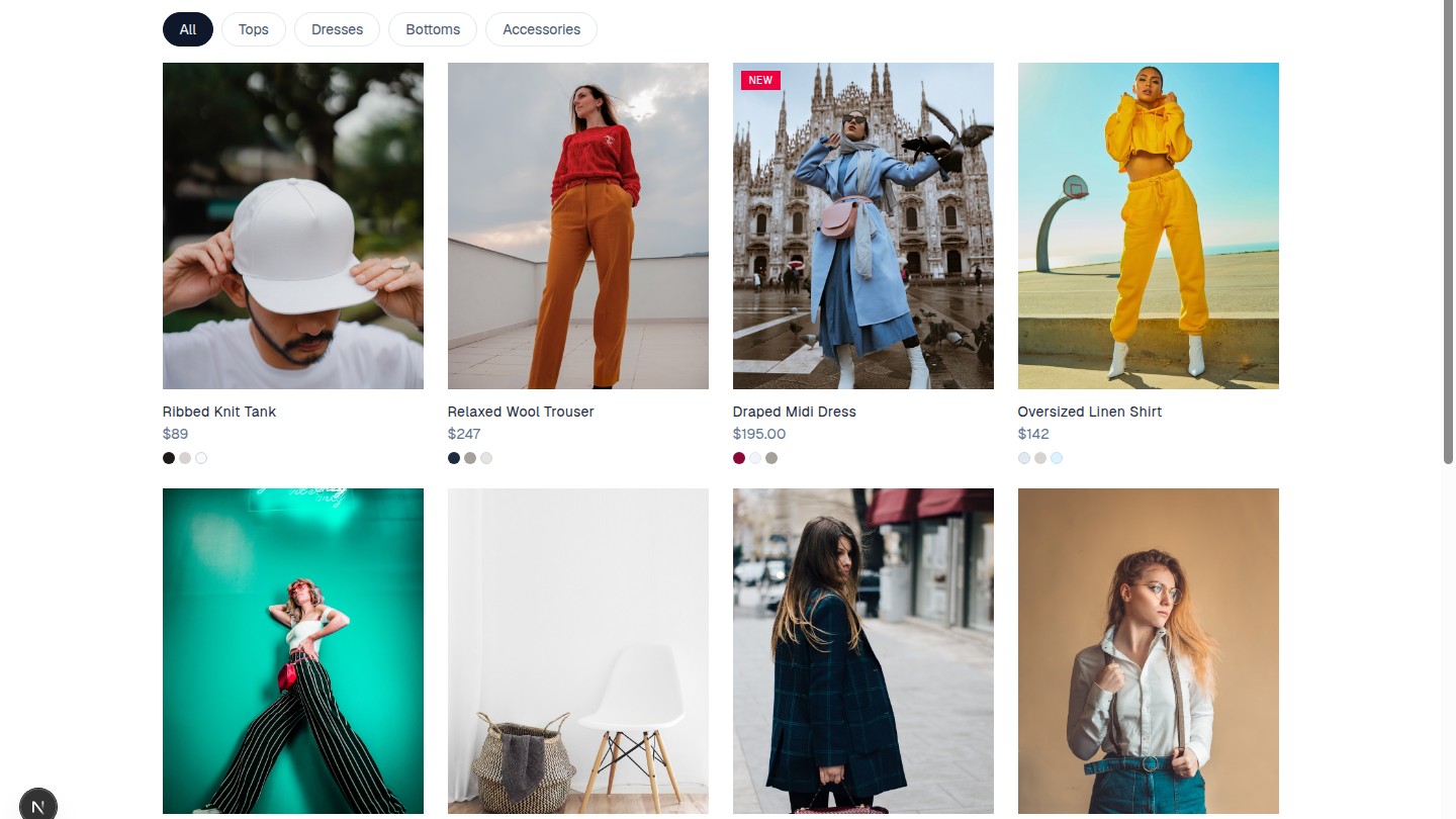 DTC Fashion Storefront - AI Recommendations and Checkout That Converts